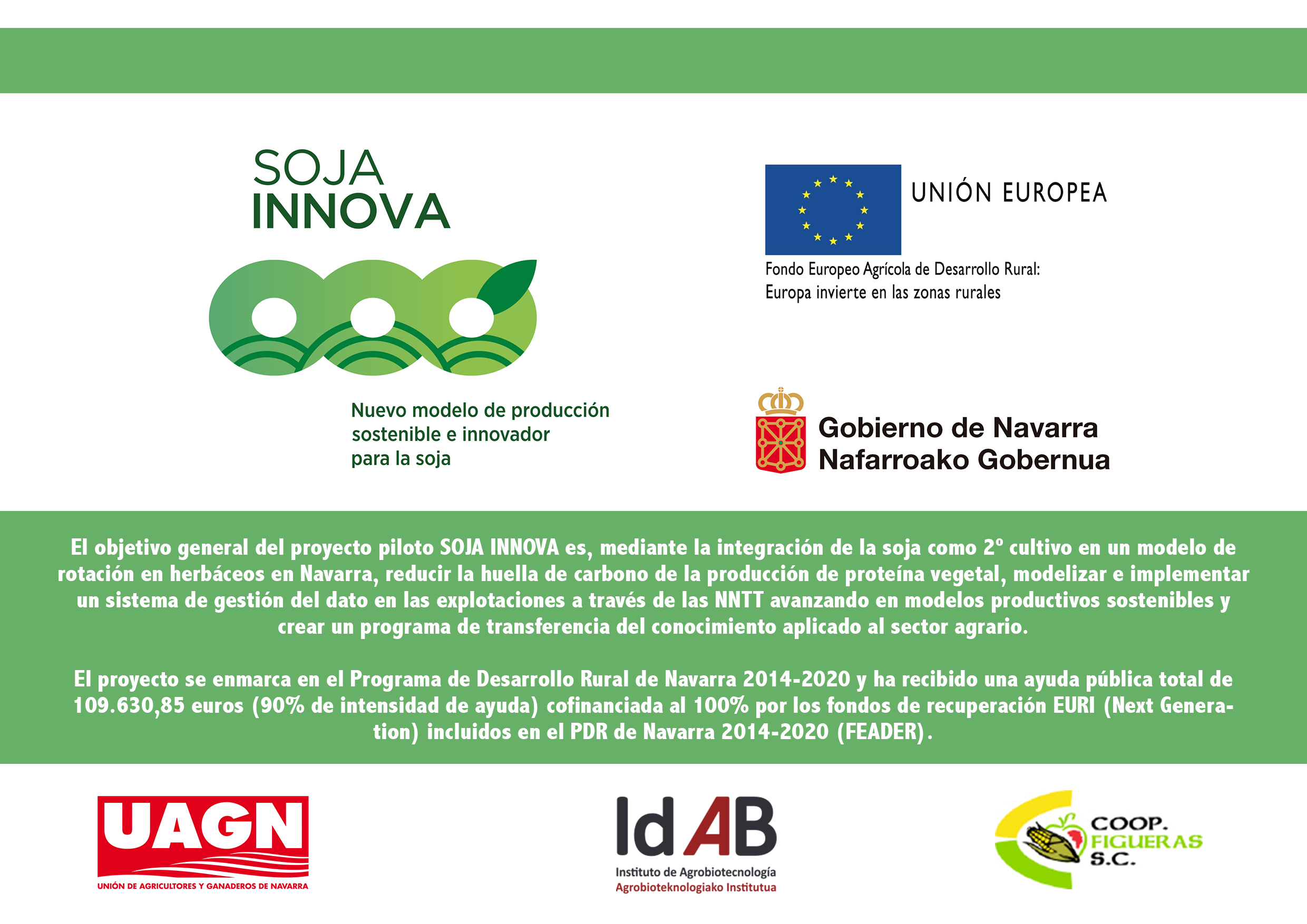 Soja Innova, nuevo modelo de producción sostenible e innovador para la soja